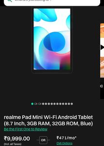 Realme Pad Mini (Wifi Only)