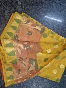 Beautiful Yellow Saree