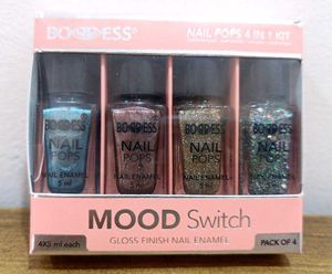 BODDESS Nail Pops 4 in 1 Kit- MOOD SWITCH