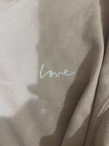 H&amp;M 'Love' Sweatshirt