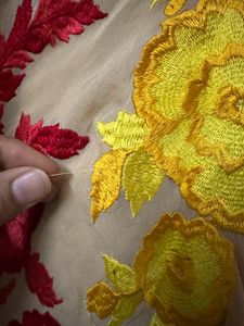Full Embroidery Very Skirt And Duppata