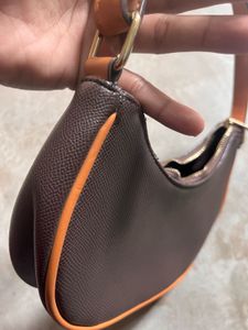 Forever 21 Brown Solid Medium HoboHandbag