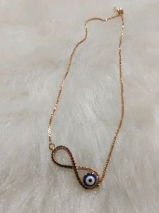 Infinity Design Evil Eye Bracelet