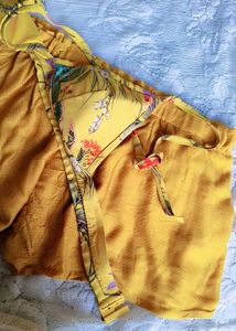 Sunny Yellow Floral Bikini set👍😍