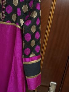 Brocade Plus Silk Blend Kurta