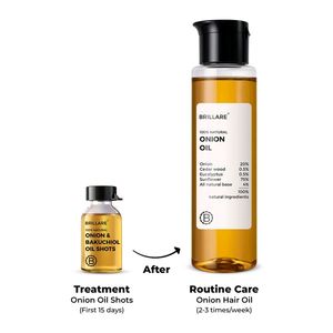 Onion &amp; Bakuchiol Oil Shots For Hair FallReduction