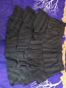 co ordset black skirt and top