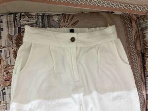 Chic White Palazzo Pants