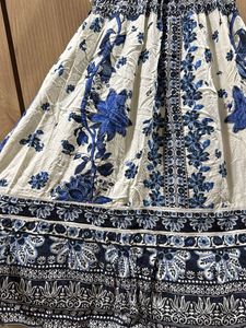 Boho Floral Print Maxi Dress