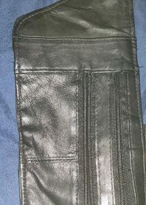 Leather Black Waist Bag