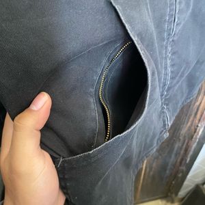 Dakota Hooded Black Jacket