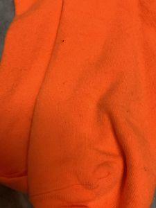 Vibrant Neon &amp; Orange Striped Socks