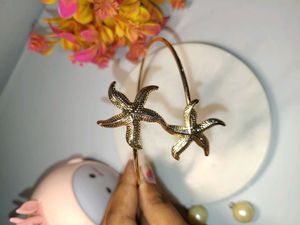 Gold Starfish Arm Cuff
