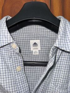 Men's Checked Casual Shirt | Size(Small)
