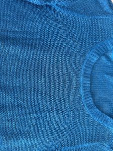 Cozy Blue Knit Sweater