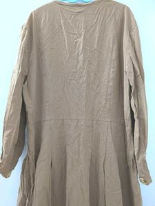 Long Button-Up Dress