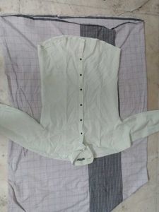 Men's Light Green Shirt