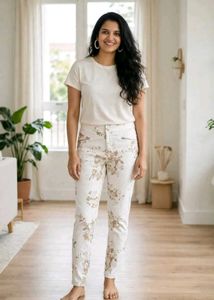 Floral Print Pants