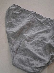Calvin Klein Grey Cotton Briefs