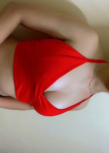 Red Sleeveless Top Offer