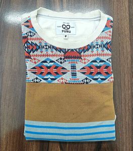 Vintage FUBU Patterned Sweatshirt