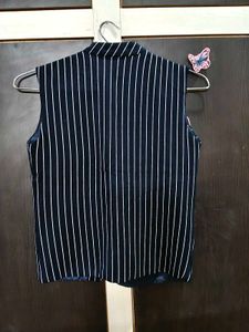 Stylish Striped Nehru Jacket