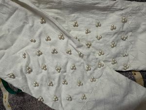 Embroidered short Kurta  with Pants