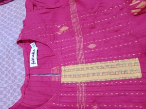Branded cute red frock top