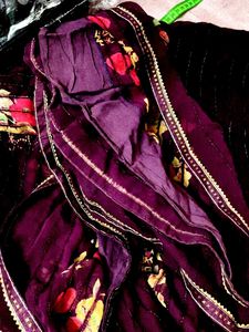 Floral  print Saree