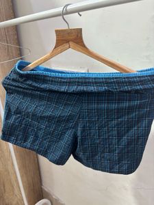 Adidas Plaid Athletic Shorts