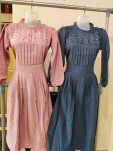 Elegant Pleated Dresses New