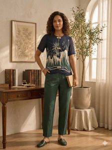 Unique Batik Print Blouse