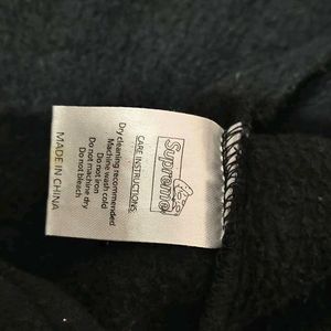 Supreme Hitchiker Black Zip Hoodie