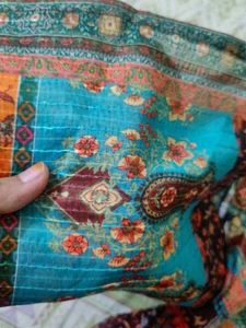 Boho Patchwork Print Kurta sets