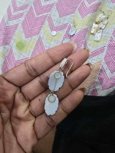 Oxidized Silver Choker with Earrings