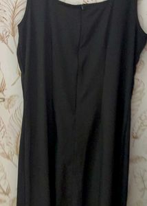 Label Swish Sleek Black Sleeveless Dress