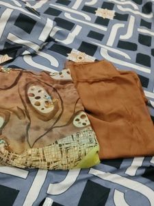 Designer dress with pjama