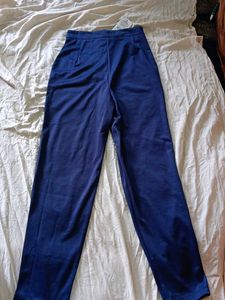 SHEIN Blue High Waisted Pants