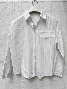 New with tag Striped Casual Button-Up Shirt