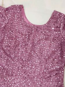 Sparkly Purple Party Dress