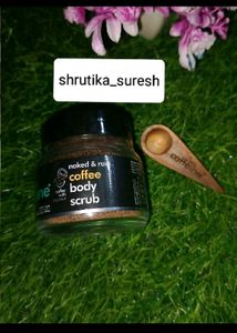 (Sealed) M Caffeine Naked &amp; Raw Body Scrub