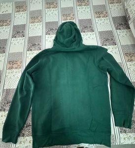 Red Tape Men's Green Zip-Up Hoodie