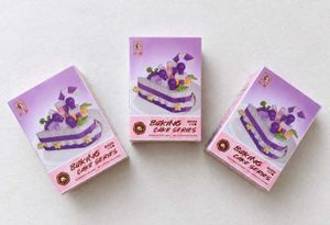 🍇✨ Grape Dream Cake Building Block Set