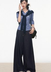 Blue striped shirt