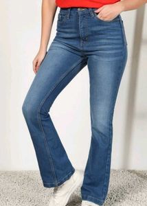Classic Blue Flare Jeans