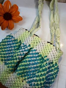 Handmade Macrame Shoulder Bag