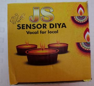 💥 Sensor Diya Pack Of 12 Water Drope In Diya And Start
