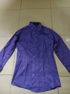Purple Striped Shirt