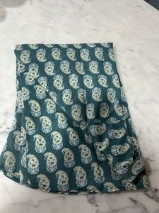 Pure 100% Cotton Mulmul Men's Paisley Print Shirt