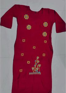 Embroidered Kurta